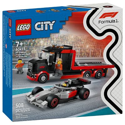 LEGO City F1 Ciężarówka z bolidem Audi F1 60493