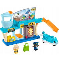 Fisher Price Little People - Port lotniczy Zestaw z lotniskiem i samolotem HTJ26