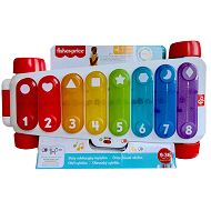 Fisher Price Ucz się i śmiej -  Duży edukacyjny ksylofon do ciągnięcia HJK41