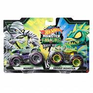 Hot Wheels - Monster Trucks 2pak Mummy vs Swamp Monster HGD15 HCL67