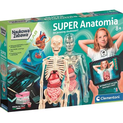 Clementoni Naukowa Zabawa Super Anatomia 50919