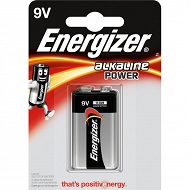 Bateria Energizer Alkaline POWER 9V 6LR61 1szt.