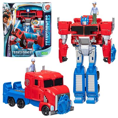 Hasbro Transformers EarthSpark Optimus Prime & Robby Malto F7663