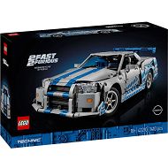 LEGO Technic Samochód Nissan Skyline GT-R (R34) z filmu Za szybcy, za wściekli 42210