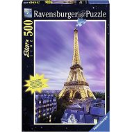 Ravensburger - Wieża Eiffla świecąca w ciemności  500 el. 148981