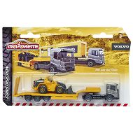 Majorette Volvo FMX Transporter z przyczepą i ładowarką kołową Volvo L350H 2057288
