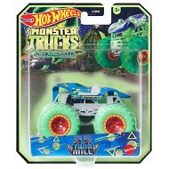 Hot Wheels - Monster Trucks Glow in the Dark - Twin Mill HWC79 HCB50