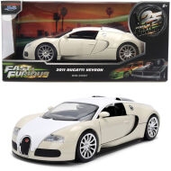 JADA Fast&Furious Szybcy i wściekli Metalowy samochód 2011 Bugatti Veyron 1:24 36476