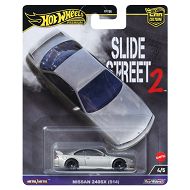 Hot Wheels Premium - Slide Street Nissan 240SX S14 HKC83 FPY86