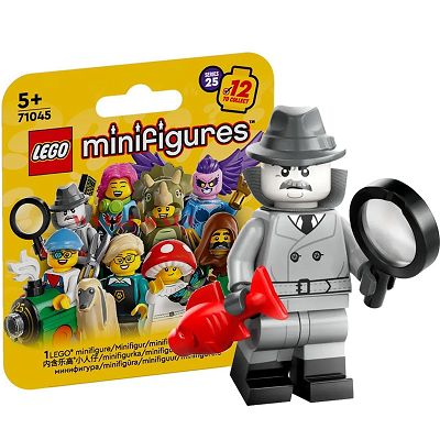 LEGO Minifigures Seria 25 Minifigurka Detektyw z filmu kryminalnego 71045