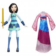 Hasbro Disney Princess - Lalka Mulan 2 kreacje E2065