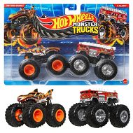 Hot Wheels - Monster Trucks 2pak Tiger Shark vs 5 Alarm JCC76
