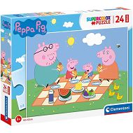 Clementoni Puzzle Maxi Świnka Peppa 24 el. 24028