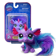 Littlest Pet Shop seria 6 Zwierzątko Nr 487 Fuzzy Pet Smoczuś 01163