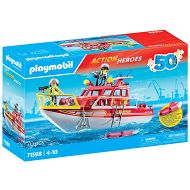 Playmobil - Łódź ratownicza straży pożarnej 71598