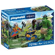 Playmobil Knights - Troll ze skarbem rycerzy herbu Lew 72116
