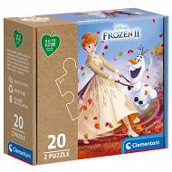 Clementoni Puzzle Play for future Frozen 2 x 20 el. 24773