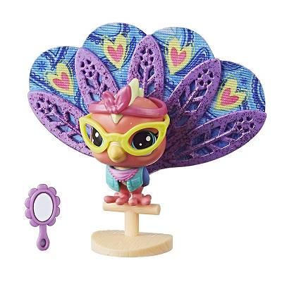 Littlest Pet Shop - Zwierzak Premium Papuga Ella Parrotti E2428