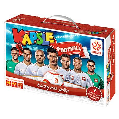 Trefl - Gra Kapsle football PZPN + plakat reprezentacji 01365