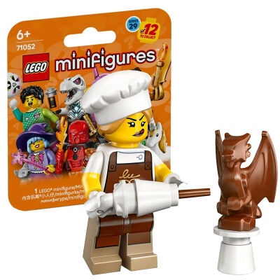 LEGO Minifigurki Seria 29 Chocolatier Mistrzyni czekolady 71052