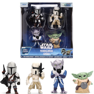JADA Star Wars Metalowe figurki kolekcjonerskie Gwiezdne Wojny 4-pak 37317