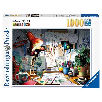 Ravensburger - Puzzle Artystyczne biurko 1000 el. 194322