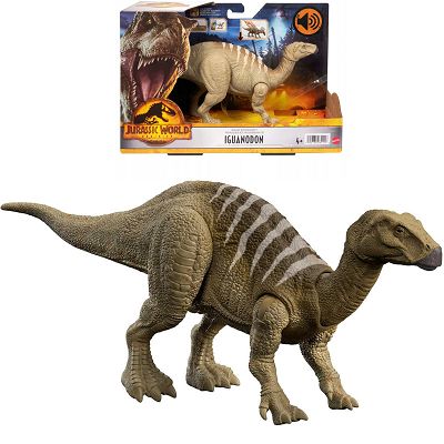 Jurassic World - Dinozaur Iguanodon Dziki ryk HDX41