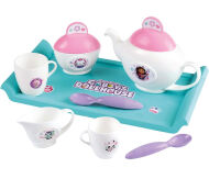 Smoby Koci domek Gabi - Zestaw serwis herbaciany z tacą 312508