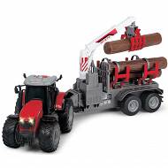 Dickie - Traktor Massey Ferguson ze światłem i dźwiękiem 3737003
