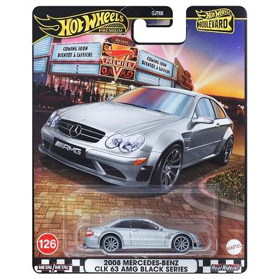 Hot Wheels Premium - Car Boulevard 2008 Mercedes Benz CLK AMG JBL07 GJT68
