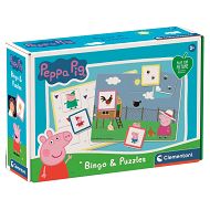 Clementoni Peppa Pig Bingo i Puzzle Świnka Pepa 16737