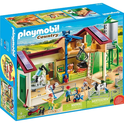 Playmobil - Duże gospodarstwo rolne z silosem 70132
