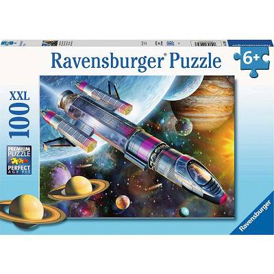 Ravensburger - Puzzle Misja w kosmosie 100 elem. 129393