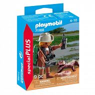 Playmobil Badacz z aligatorem 71168