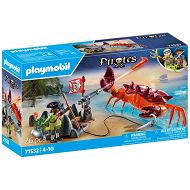 Playmobil Pirates Walka z ogromnym krabem 71532