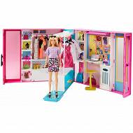 Barbie Wymarzona szafa na ubranka z lalką GBK10