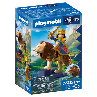 Playmobil Knights - Lew ze złotym rycerzem 72212