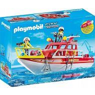 Playmobil - Łódź ratownicza straży pożarnej 70147