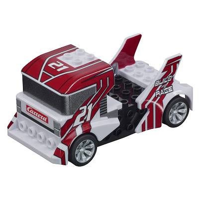 Carrera GO!!! - Build n Race - Race Truck biały 64191