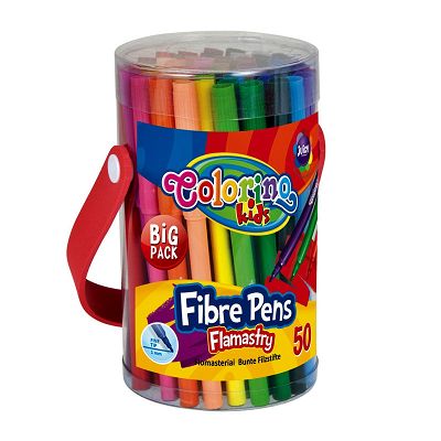 Colorino - Flamastry w tubie 50 szt. 34708