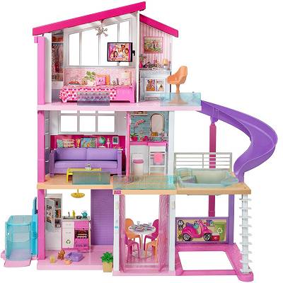 Barbie - Idealny Domek dla lalek światło i dźwięk GNH53