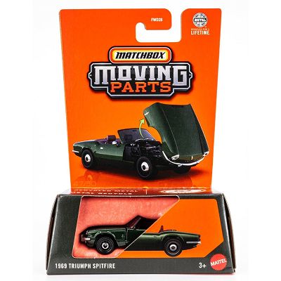 Matchbox Moving Parts - 1969 Triumph Spitfire JBW99