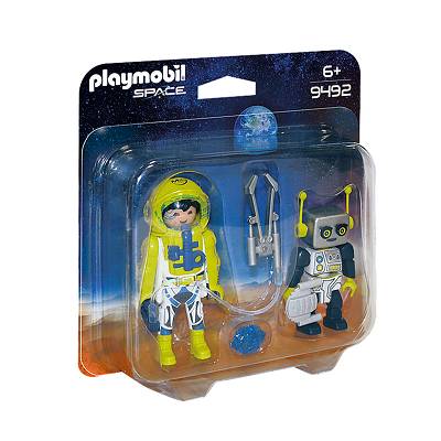 Playmobil Duo Pack Astronauta i Robot 9492