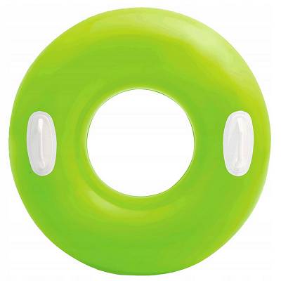 Intex - Koło z uchytem zielone 76cm 59258