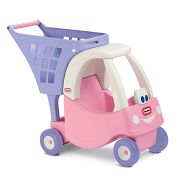 Little Tikes - Princess Cozy Coupe z koszem na zakupy 620195