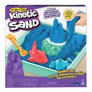 Kinetic Sand - Piasek kinetyczny Sndbox Piaskownica + niebieski piasek 20143454