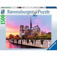 Ravensburger - Puzzle Malownicze Notre Dame 1500 el. 163458