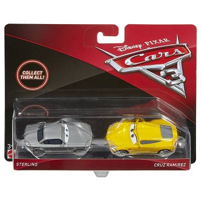 Mattel - Auta 3 Cars - Sterling i Cruz Ramirez DXW02 DXV99