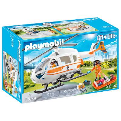 Playmobil - Helikopter ratowniczy 70048