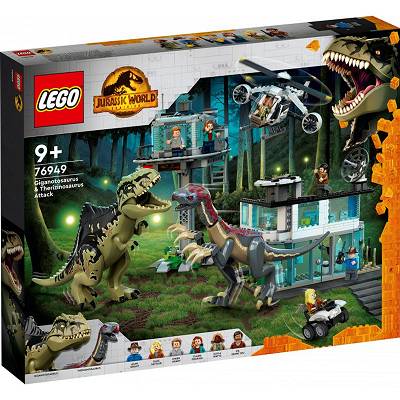 LEGO Jurassic World - Atak giganotozaura i terizinozaura 76949